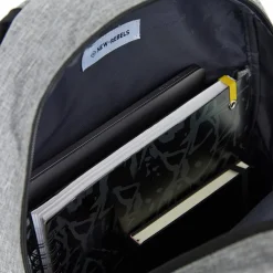New Rebels Barto Waltham Anthrazit 25L Rucksack Wasserabweisend Laptop 15.6