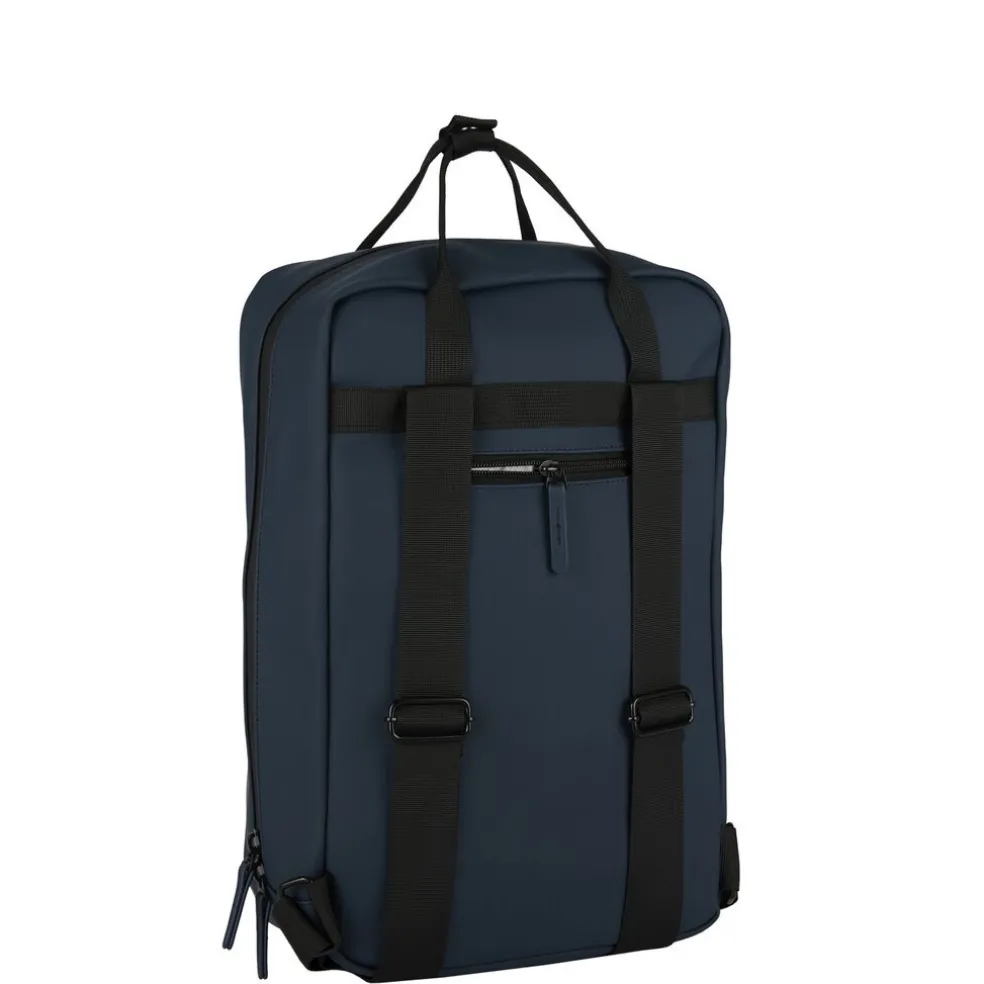 New Rebels Bowie Cape Coral Marineblau 14L Rucksack Reflektion Wasserabweisend Laptop 13"