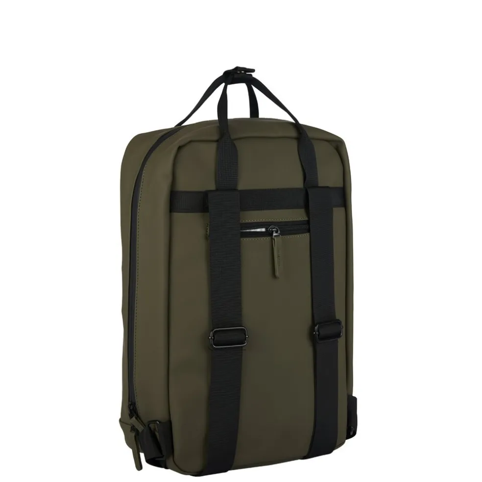 New Rebels Bowie Cape Coral Olive Grün  15L Rucksack Reflektion Wasserabweisend Laptop 13.3