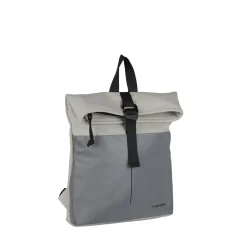 New Rebels Bowie Los Angeles Hellgrau 9L Rucksack Rolltop Reflektion Wasserabweisend
