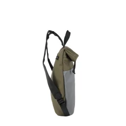 New Rebels Bowie Los Angeles Olivgrün 9L Rucksack Rolltop Reflektion Wasserabweisend