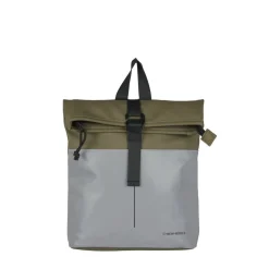 New Rebels Bowie Los Angeles Olivgrün 9L Rucksack Rolltop Reflektion Wasserabweisend
