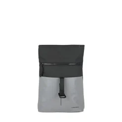 New Rebels Bowie Los Angeles Schwarz 9L Rucksack Rolltop Reflektion Wasserabweisend