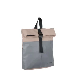 New Rebels Bowie Los Angeles Altrosa 9L Rucksack Rolltop Reflektion Wasserabweisend