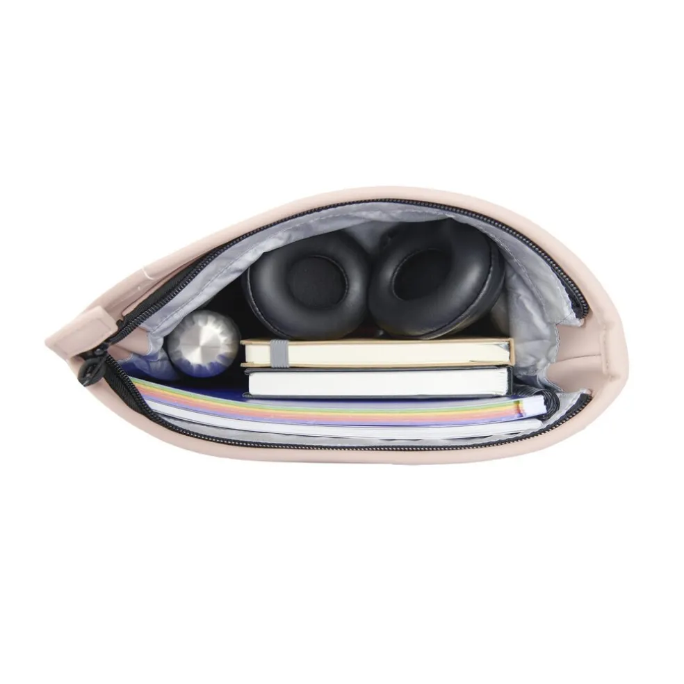 New Rebels Bowie Los Angeles Altrosa 9L Rucksack Rolltop Reflektion Wasserabweisend