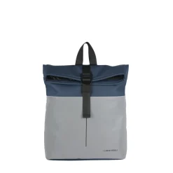 New Rebels Bowie Los Angeles Marineblau 9L Rucksack Rolltop Reflektion Wasserabweisend