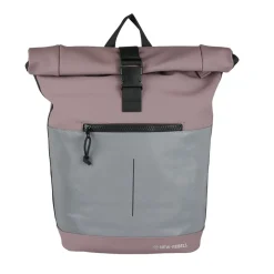 New Rebels Bowie New York Altlila 21L Rucksack Rolltop Reflektion Wasserabweisend Laptop 15.6