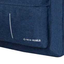 New Rebels Boyan Chicago Marineblau 9L Rucksack Recyceltes Nylon