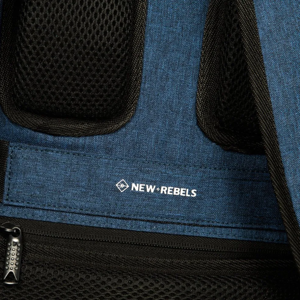 New Rebels Boyan Chicago Marineblau 9L Rucksack Recyceltes Nylon
