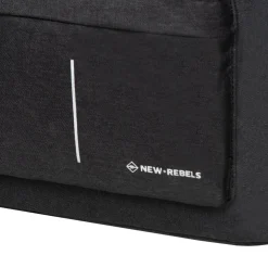 New Rebels Boyan Chicago Schwarz 9L Rucksack Recyceltes Nylon