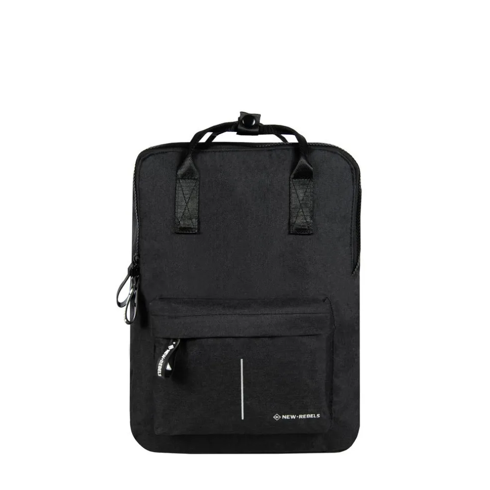 New Rebels Boyan Chicago Schwarz 9L Rucksack Recyceltes Nylon