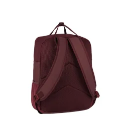 New Rebels Bruce Chicago Burgundy 17L Rucksack Wasserabweisend Laptop 14"