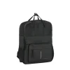 New Rebels Bruce Chicago Schwarz 17L Rucksack Wasserabweisend Laptop 14"
