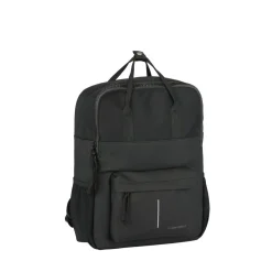 New Rebels Bruce Chicago Schwarz 17L Rucksack Wasserabweisend Laptop 14"