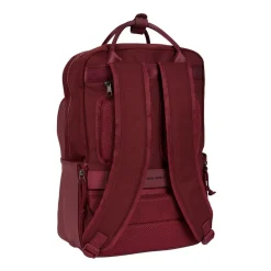 New Rebels Bruce Milwaukee Burgundy 18L Rucksack Wasserabweisend Laptop 15.6"