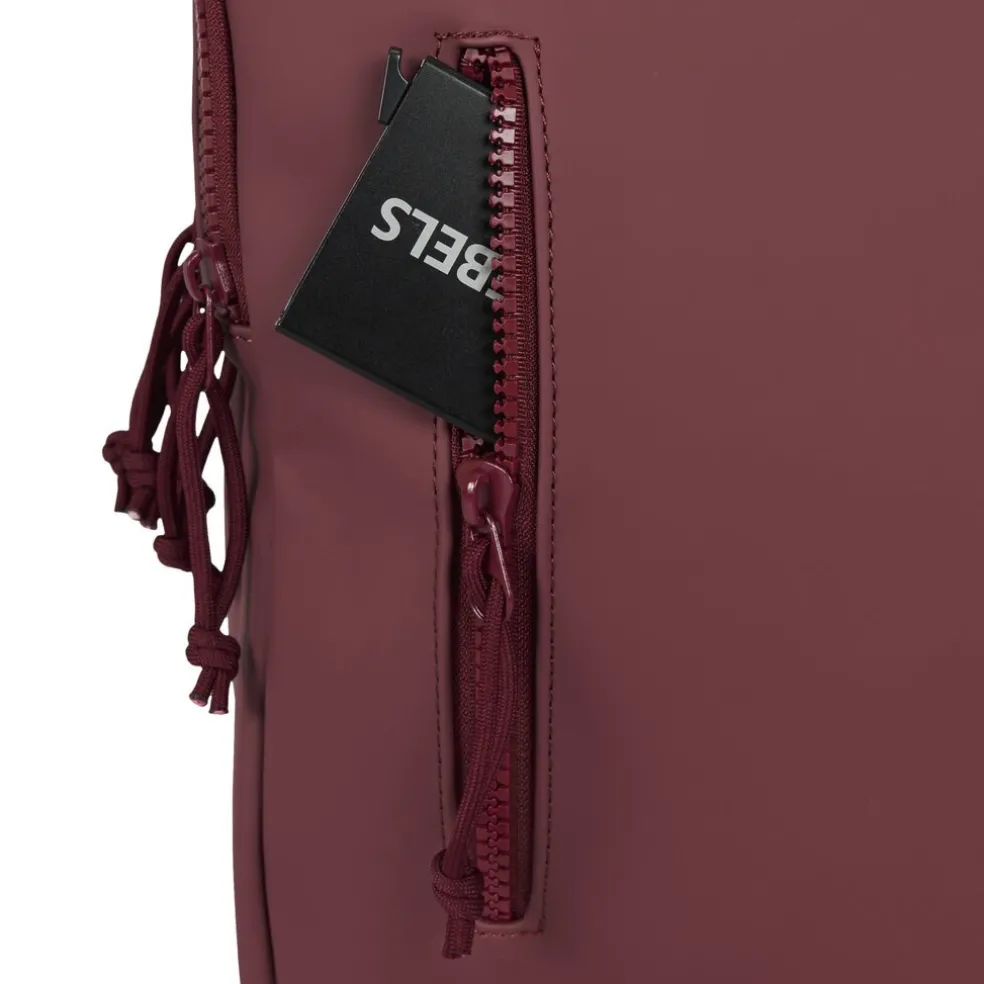 New Rebels Bruce Milwaukee Burgundy 18L Rucksack Wasserabweisend Laptop 15.6"
