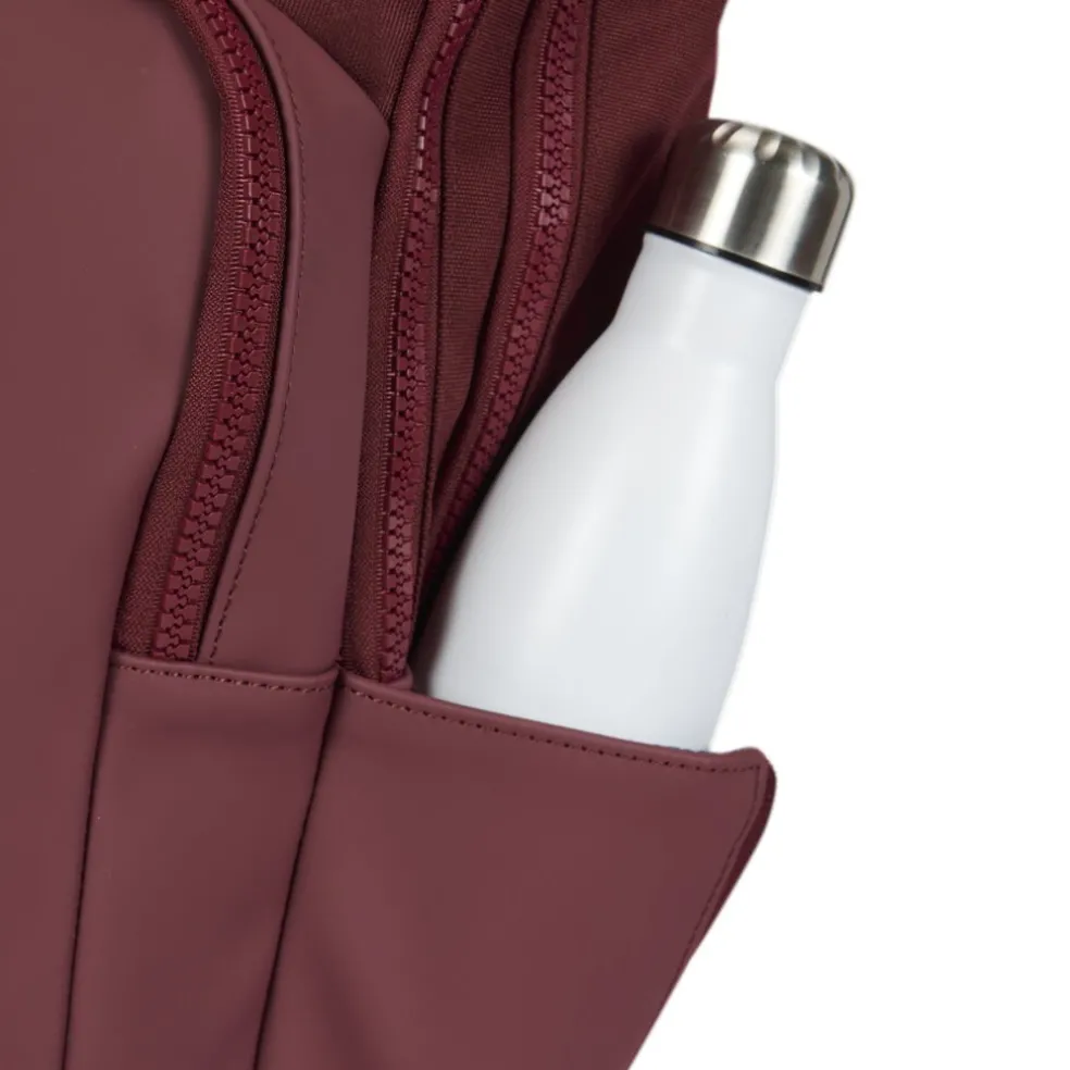 New Rebels Bruce Milwaukee Burgundy 18L Rucksack Wasserabweisend Laptop 15.6"