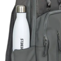 New Rebels Bruce Milwaukee Antracite 18L Rucksack Wasserabweisend Laptop 15.6