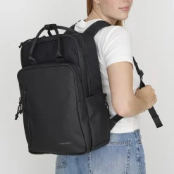 New Rebels Bruce Milwaukee Schwarz 18L Rucksack Wasserabweisend Laptop 15.6"