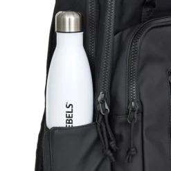 New Rebels Bruce Milwaukee Schwarz 18L Rucksack Wasserabweisend Laptop 15.6