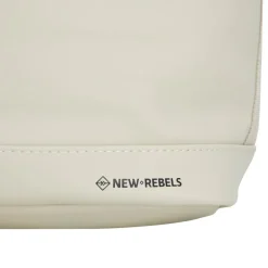 New Rebels Bruce New York Beige 21L Rolltop Rucksack Wasserabweisend Laptop 15.6