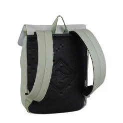 New Rebels Ceres Dothan Lime Hellgrau 15L Rucksack mit Klappe Wasserabweisend Laptop 15.6"
