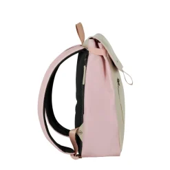 New Rebels Ceres Dothan Rosa Beige 15L Rucksack mit Klappe Wasserabweisend Laptop 15.6