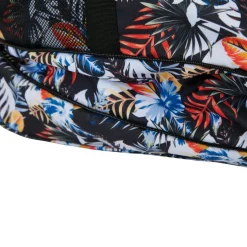 New Rebels Cranford Newark Flower Roll-Up Reisetasche mit 2 Rollen - 110L erweiterbare Tasche mit Griffen und Reißverschluss - leicht
