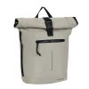 New Rebels Droplets New York Rolltop Rucksack 21L Beige Wasserabweisend Laptop 15.6"