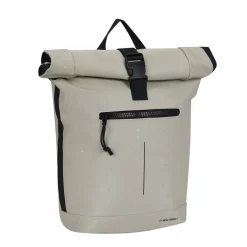 New Rebels Droplets New York Rolltop Rucksack 21L Beige Wasserabweisend Laptop 15.6"