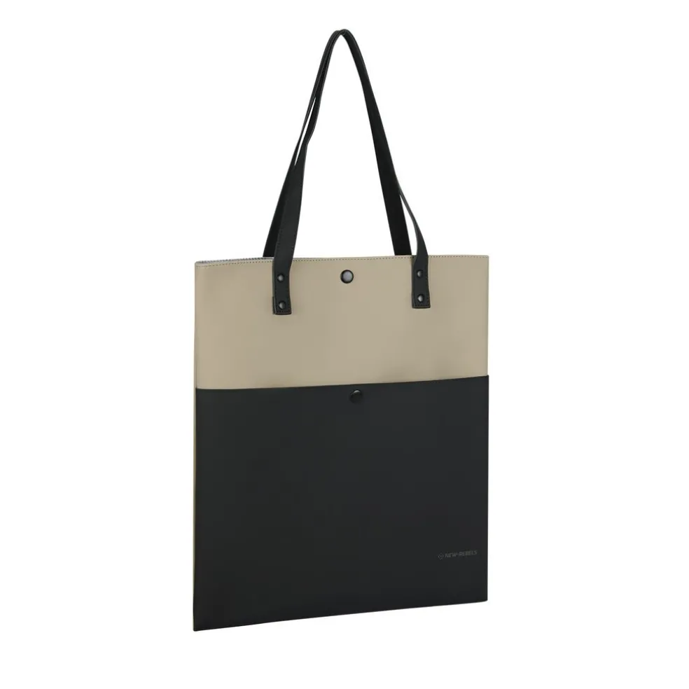 New Rebels Fane Kileen Schwarz 6L Shopper Wasserabweisend Laptop 13"