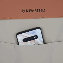 New Rebels Fane Lincoln Orange 17L Rucksack mit Klappe Wasserabweisend Laptop 15.6
