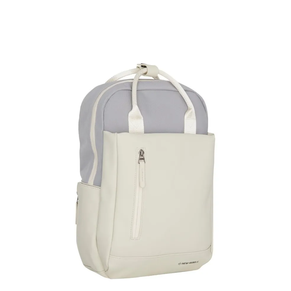 New Rebels Ferron Miami Handel Rucksack 9L Beige