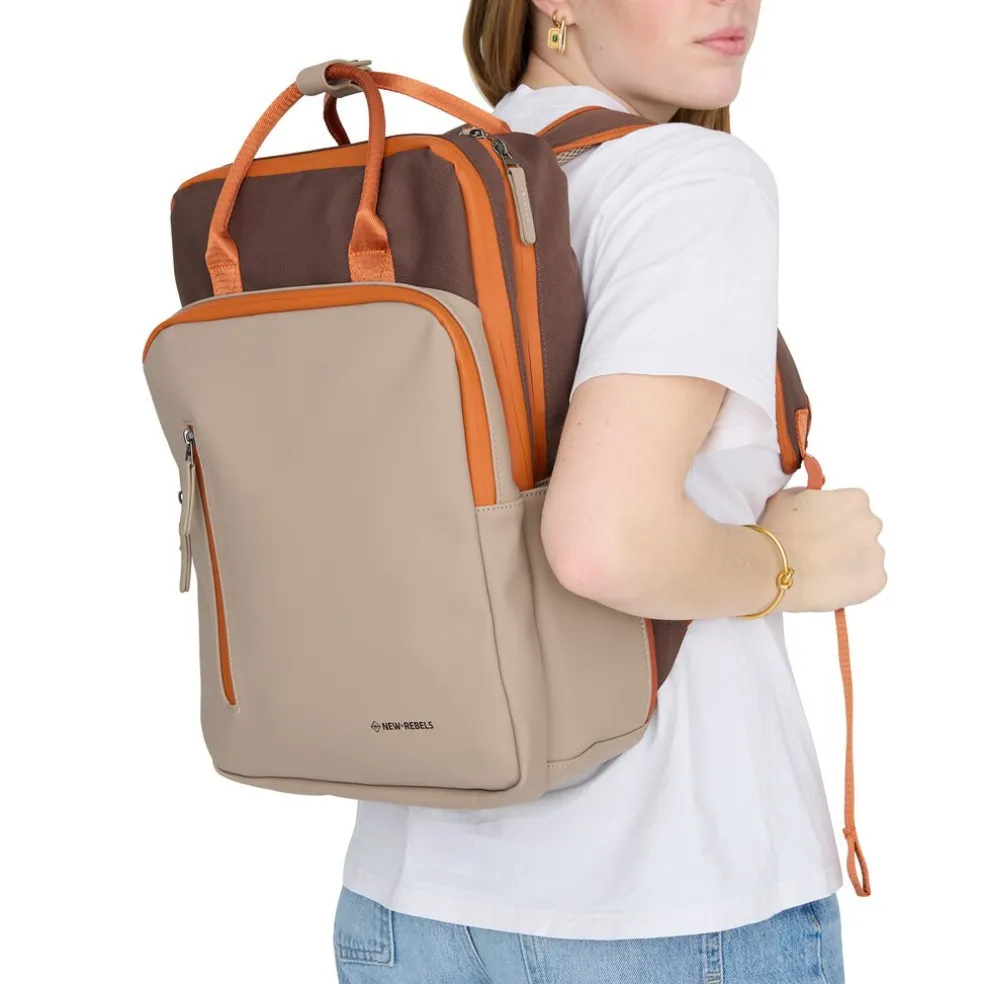 New Rebels Ferron Milwaukee Handel Rucksack Coffee 19L