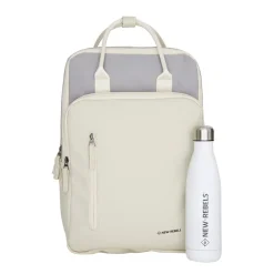 New Rebels Ferron Milwaukee Handel Rucksack Beige 19L