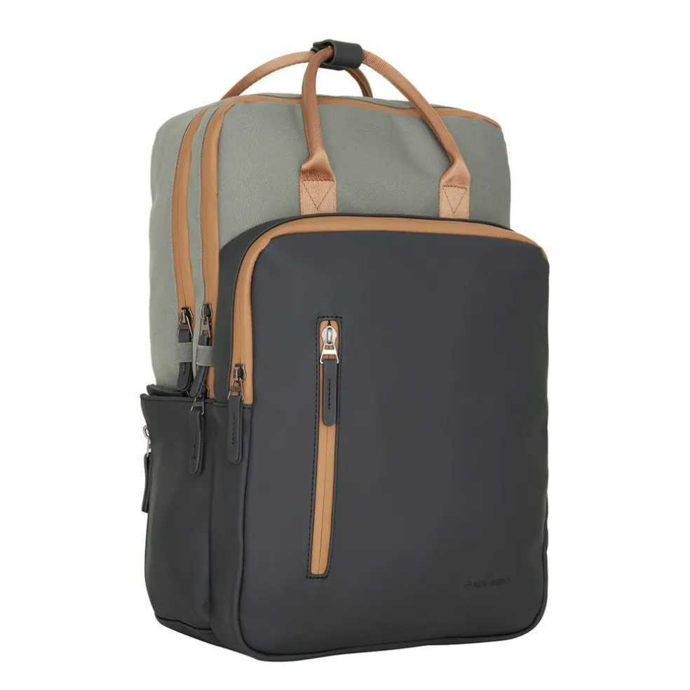 New Rebels Ferron Milwaukee Handel Rucksack Anthrazit 19L