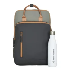 New Rebels Ferron Milwaukee Handel Rucksack Anthrazit 19L