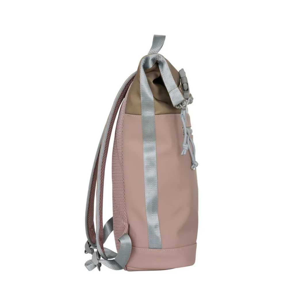 New Rebels Ferron New York Rolltop Rucksack 16L Altrosa
