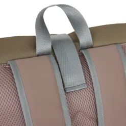 New Rebels Ferron New York Rolltop Rucksack 16L Altrosa