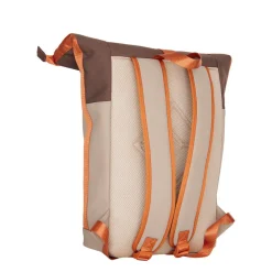 New Rebels Ferron New York Rolltop Rucksack 16L Coffee