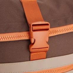 New Rebels Ferron New York Rolltop Rucksack 16L Coffee