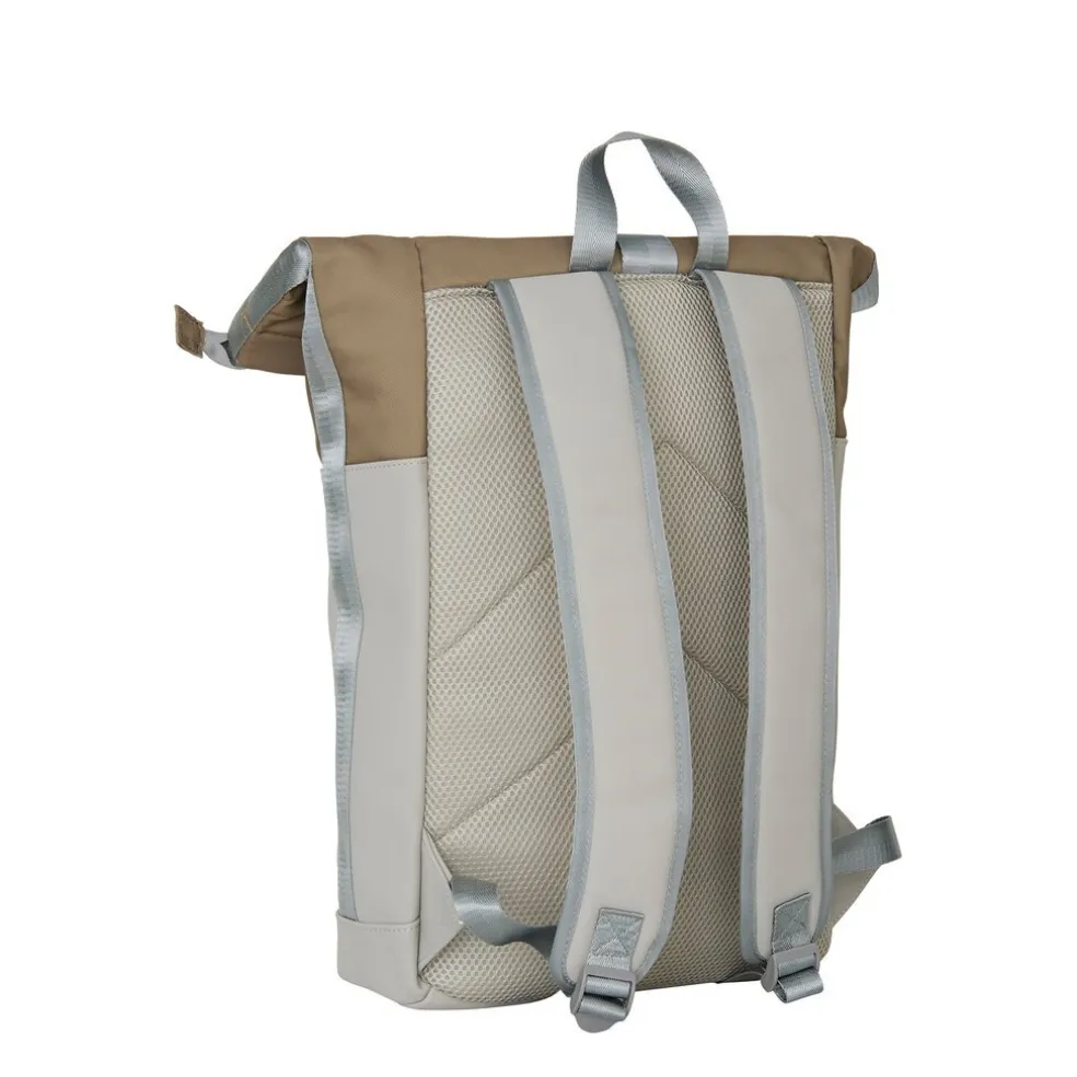 New Rebels Ferron New York Rolltop Rugzak 16L Grau