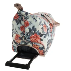 New Rebels Flora Weston Duffel Weiß 54L Trolley Wasserabweisend