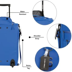New Rebels Harper Laredo Kobaltblau 29L On Board Trolley Wasserabweisend