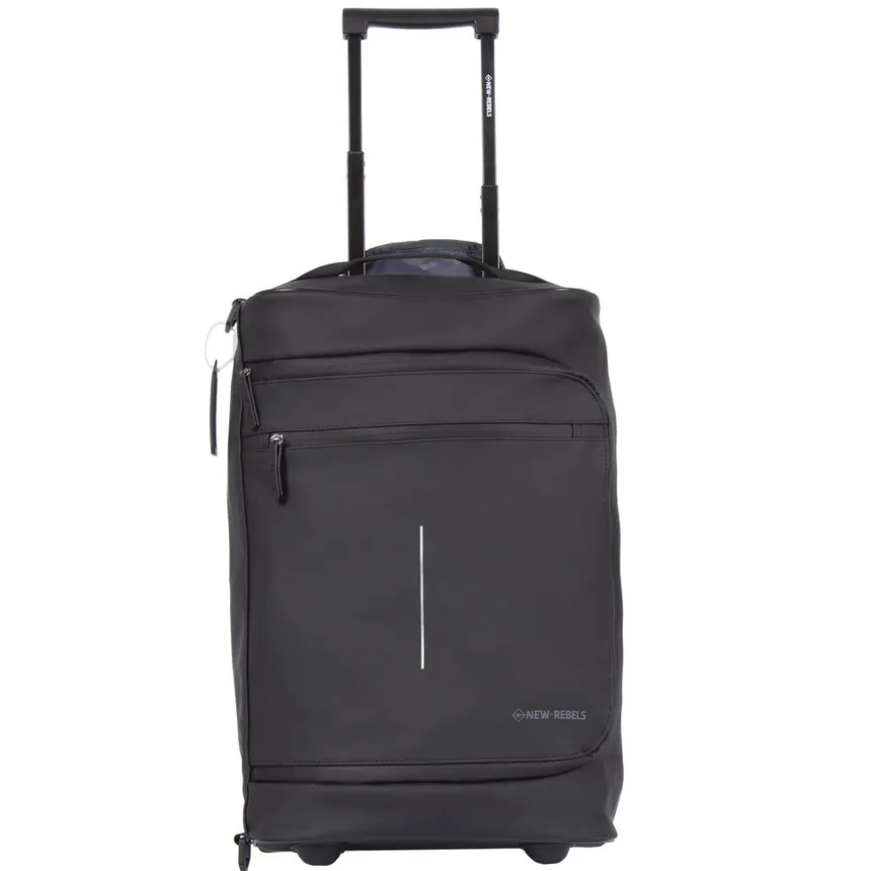 New Rebels Harper Laredo Schwarz 29L On Board Trolley Wasserabweisend