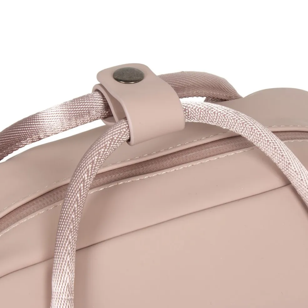 New Rebels Harper Miami Altrosa 10L Rucksack Wasserabweisend Laptop 13"