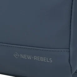 New Rebels Harper Miami Marineblau 10L Rucksack Wasserabweisend Laptop 13