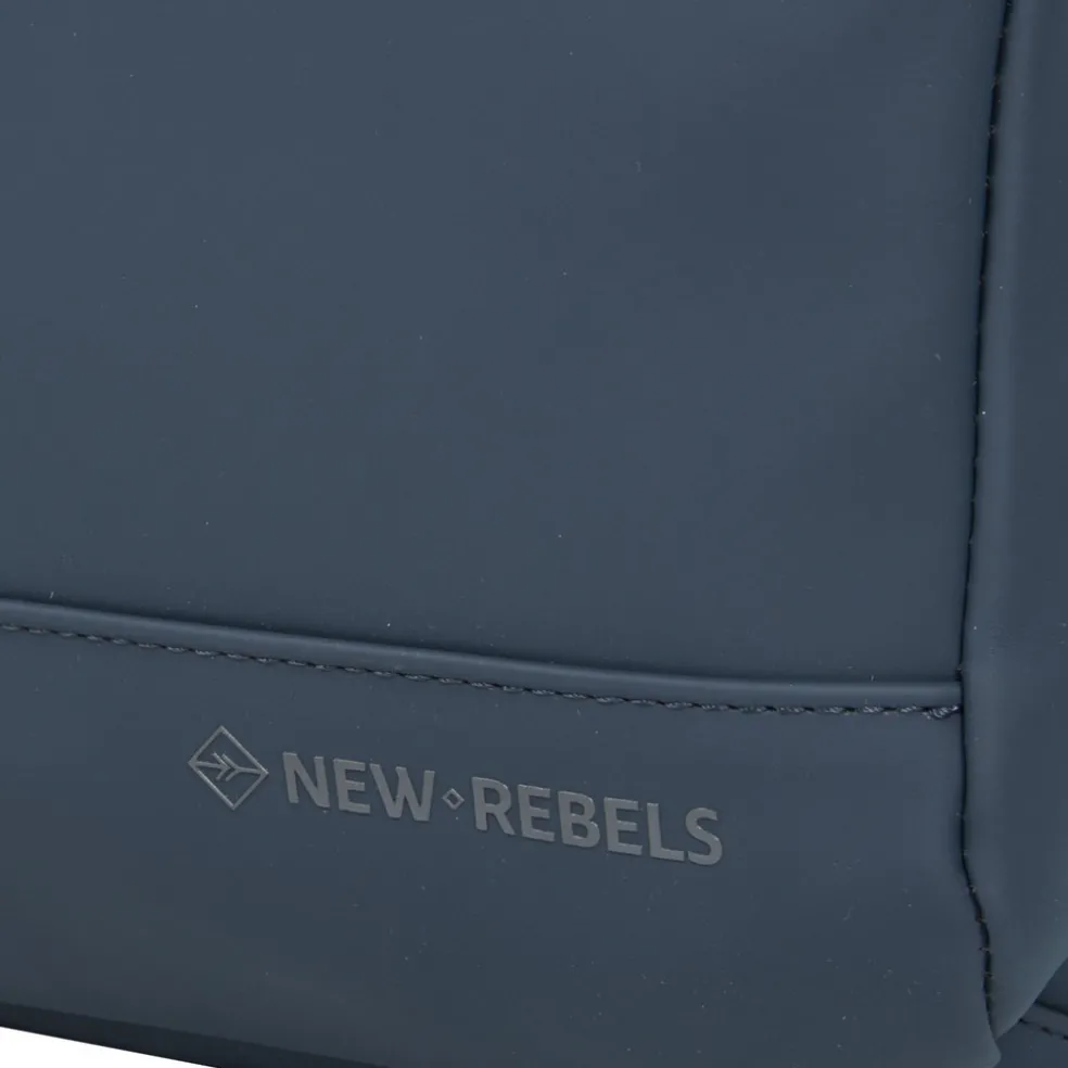 New Rebels Harper Miami Marineblau 10L Rucksack Wasserabweisend Laptop 13"