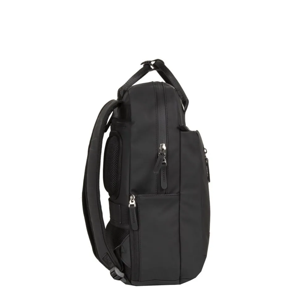New Rebels Harper Miami Schwarz 10L Rucksack Wasserabweisend Laptop 13"