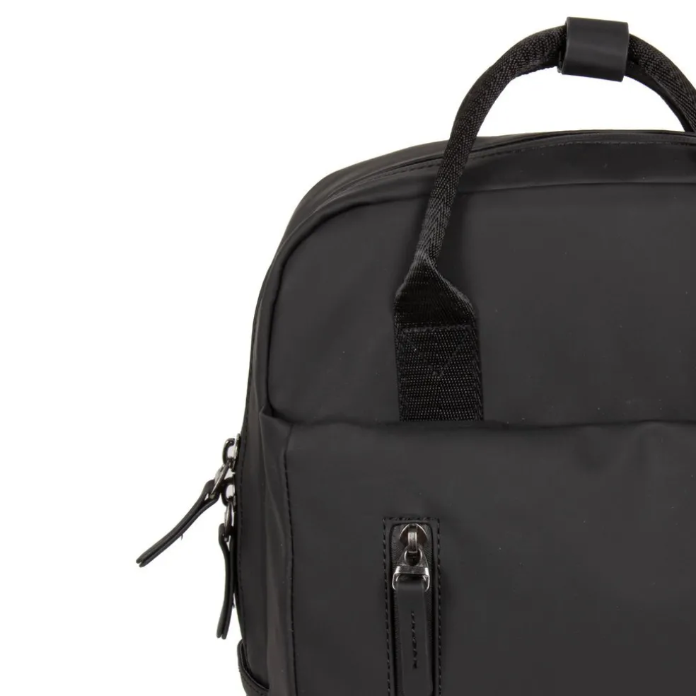 New Rebels Harper Miami Schwarz 10L Rucksack Wasserabweisend Laptop 13"